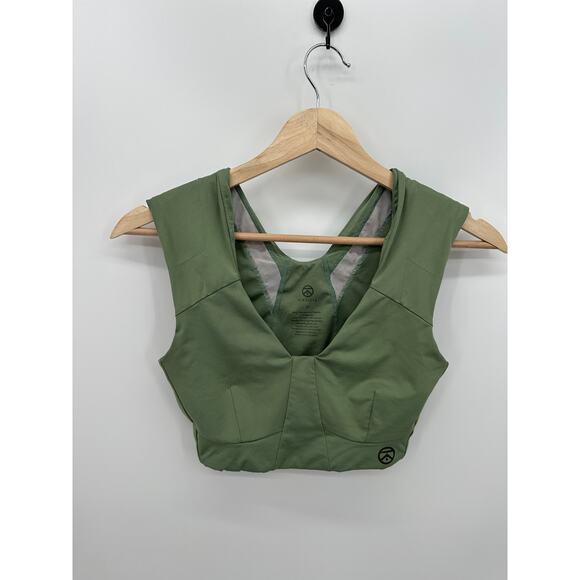 Kinflyte Freedom Bra Max Support Green Size XS Workout Running Athleisure - Picture 1 of 6